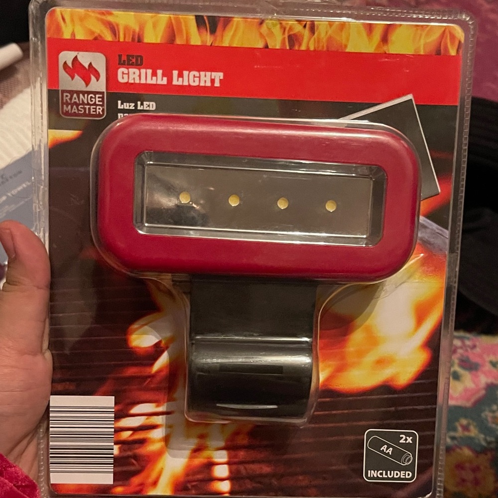 Red LED Grill Light